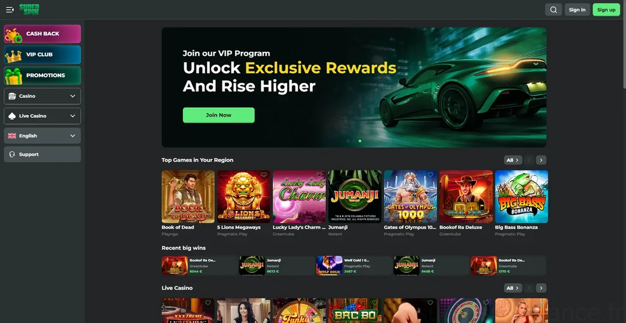 Superspin Casino Casino